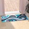 Flash Furniture Turquoise 2' x 3' Modern Plush Abstract Area Rug KP-RG952-23-TQ-GG - alternate 6